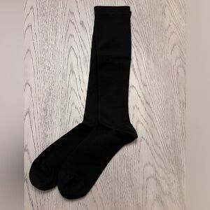 NWOT Black Compression Socks L/Xl